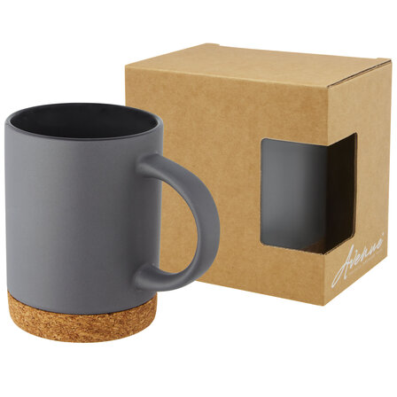 425 ml Keramiktasse mit Korkboden - Mendiccel