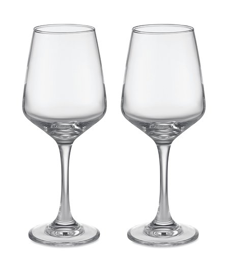 Set mit 2 Weingläsern Ningi