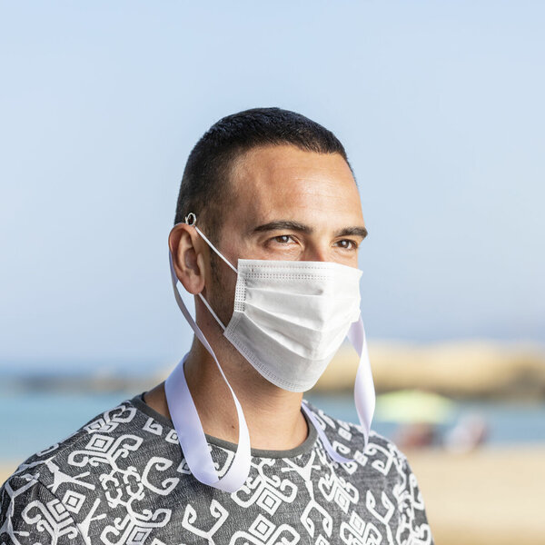 Halterung für Maske Schlüsselband Idrop