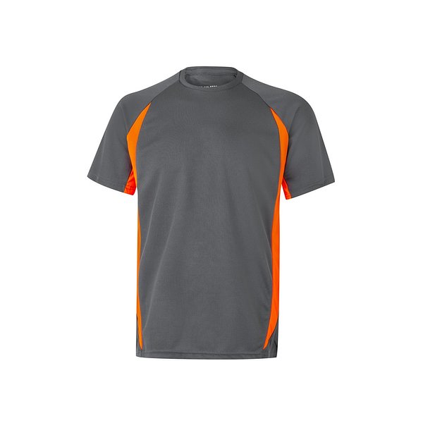 Zweifarbiges technisches T-Shirt mit Bird-Eye-Design (160 g/m²), aus Polyester (100%) Dumerix