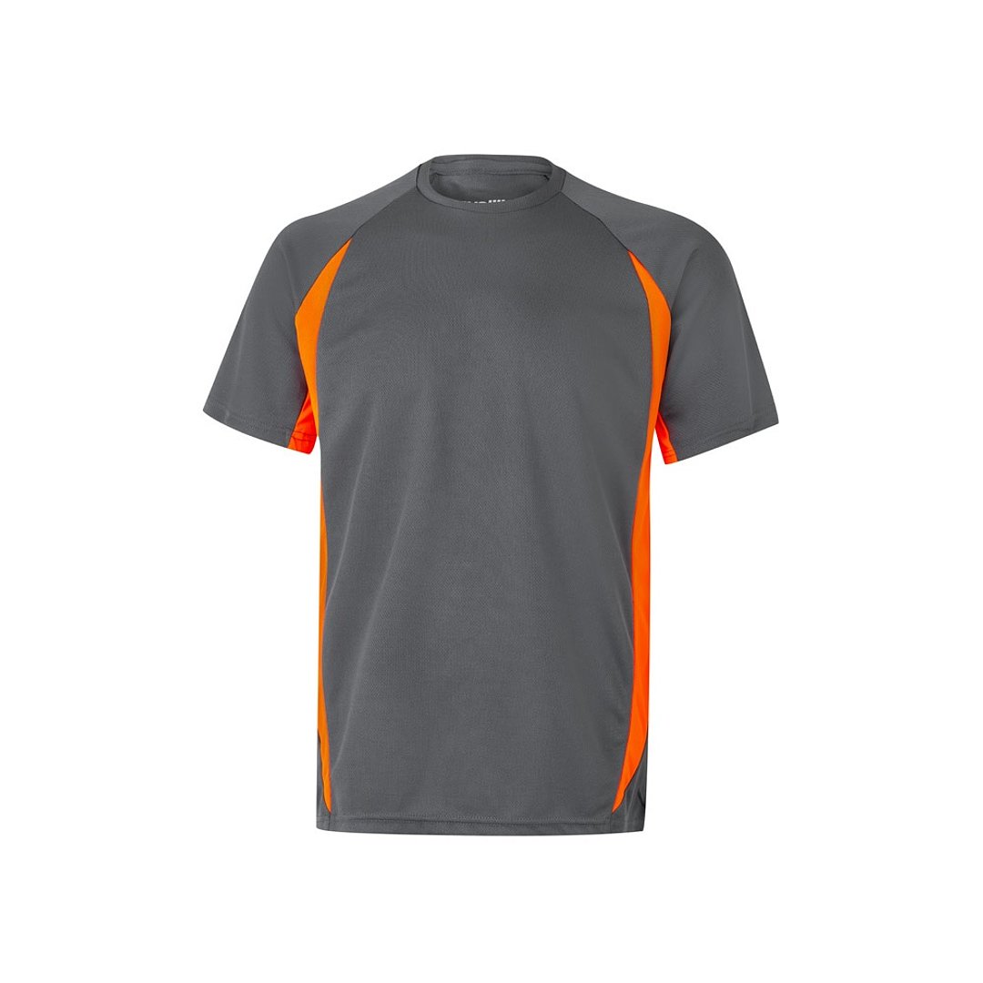 Zweifarbiges technisches T-Shirt mit Bird-Eye-Design (160 g/m²), aus Polyester (100%) Dumerix