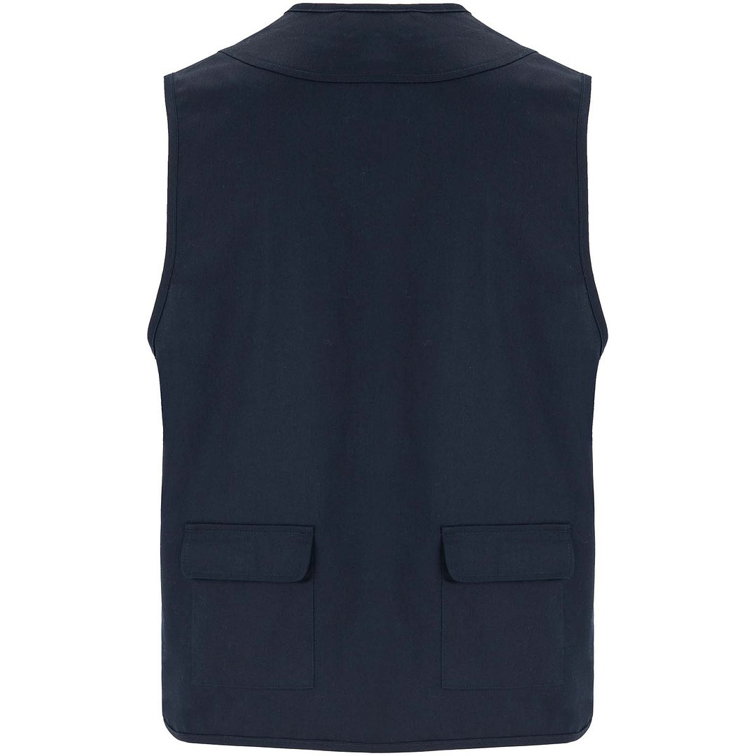 Arbeitsweste mit V-Ausschnitt und mehreren Taschen, 200 g/m2 - Elverven