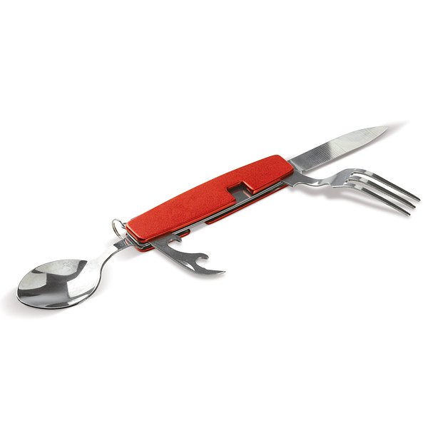 Zusammenklappbares Besteck im Multi-tool Uelleer