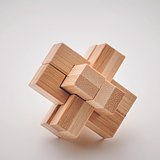 Holzpuzzle/Gehirnjogging Bambus Ylanicola