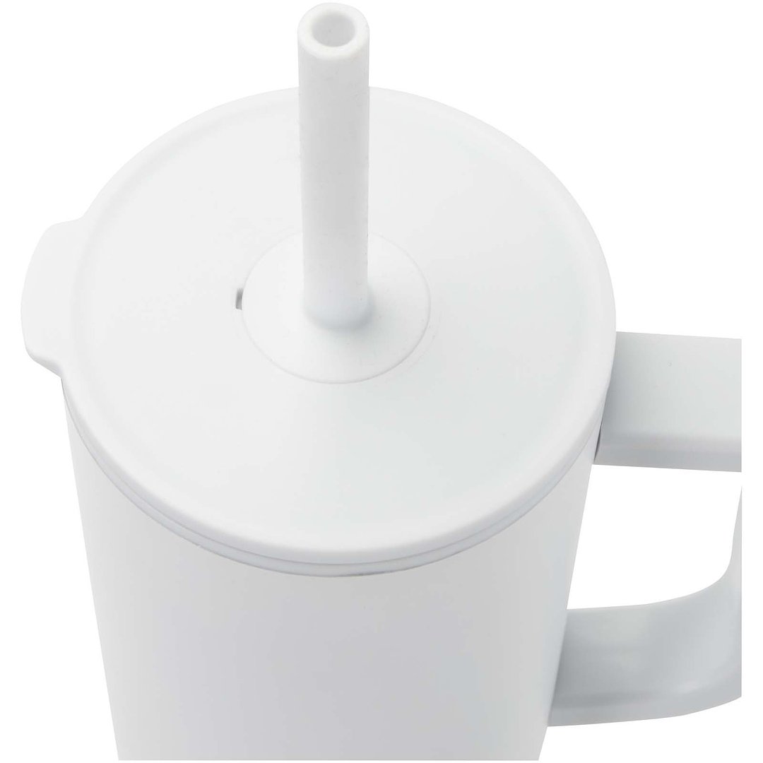 900 ml RCS-zertifizierter Isolierbecher mit Silikon Trinkhalm - Annang