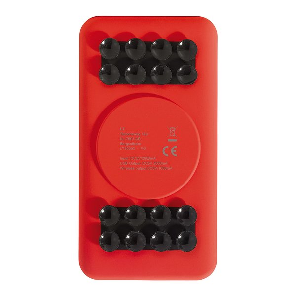 Powerbank Blade, kabellos, 4000mAh, Saugnäpfe Giervin