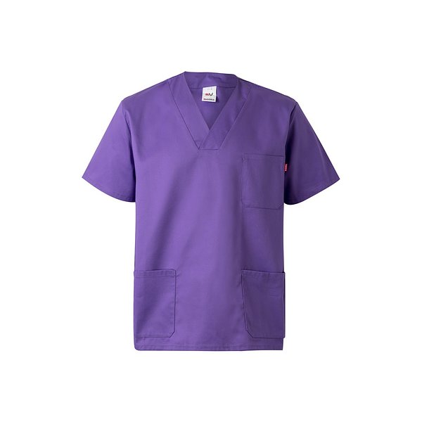 Tunika aus Twill (190g/m²) mit kurzen Ärmeln, aus Polyester (65%) und Baumwolle (35%) Giervep