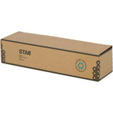 Taschenlampe aus Bambus und recyceltem RCS Kunststoff mit Karabinerhaken - Benst