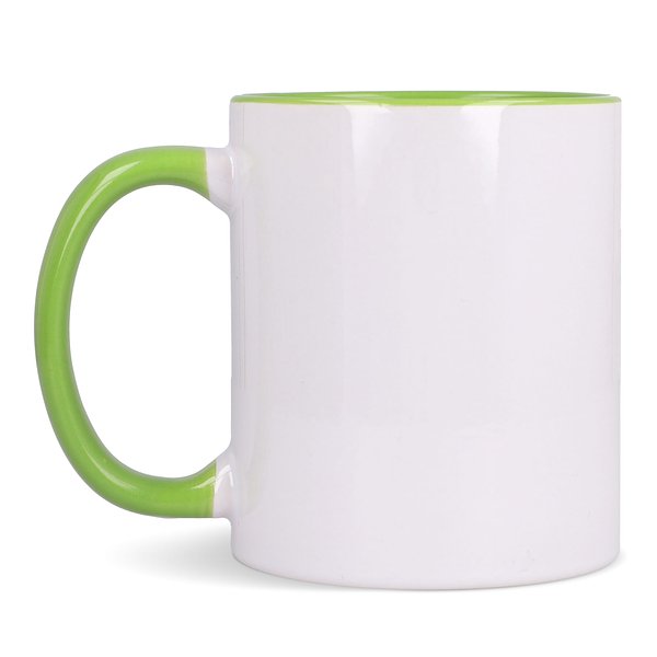 Oslo Sublimationsbecher farbig innen & Griff 300ml Oleyca