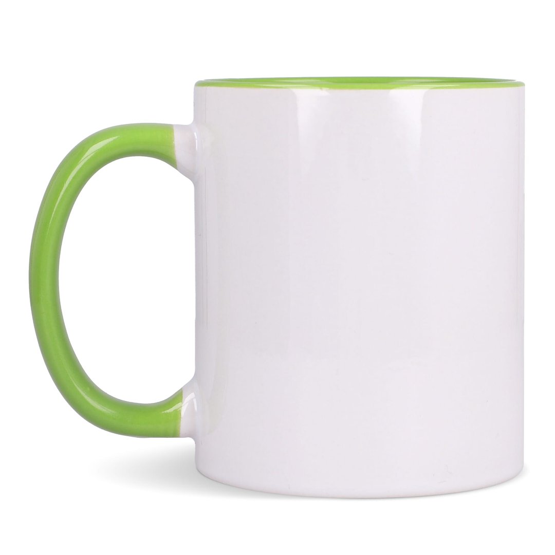 Oslo Sublimationsbecher farbig innen & Griff 300ml Oleyca