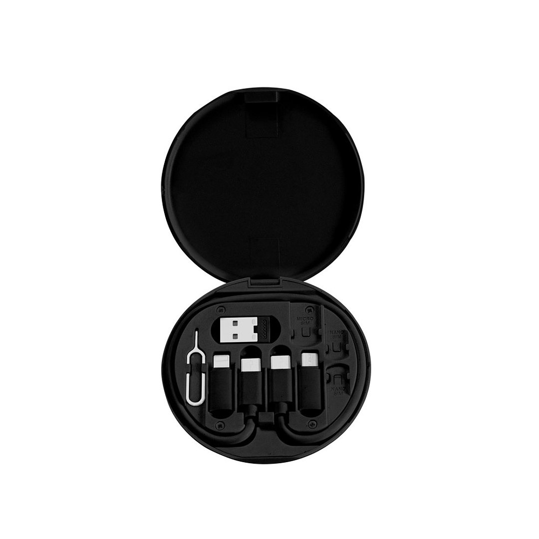 Superschnelles Ladekabel und Adapter-Set aus 100% rABS Mirinen