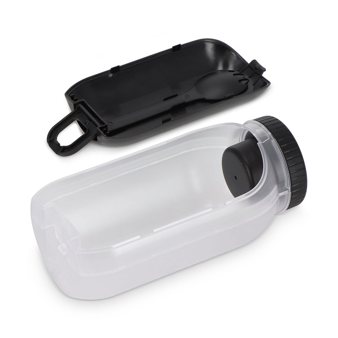 All-in-One-Lunchbox mit Soßenfach und Löffel-Gabel Aitlixl