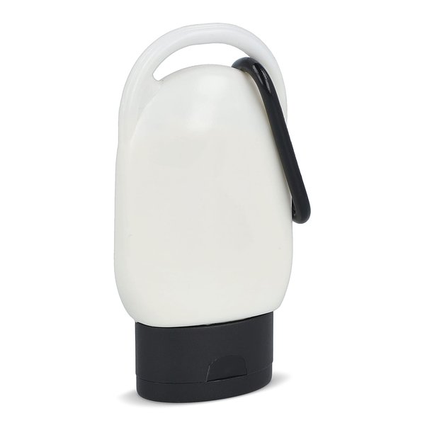 Sonnenschutzlotion mit Karabiner SPF30 aus recyceltem Material Hatrudi