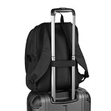 Reiserucksack mit komplett öffnendem Fach aus recyceltem 300D Polyester, 16" Lurica