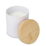 Bhakti-Duftkerze auf pflanzlicher Basis in recyceltem Aluminiumgefäß Elinele