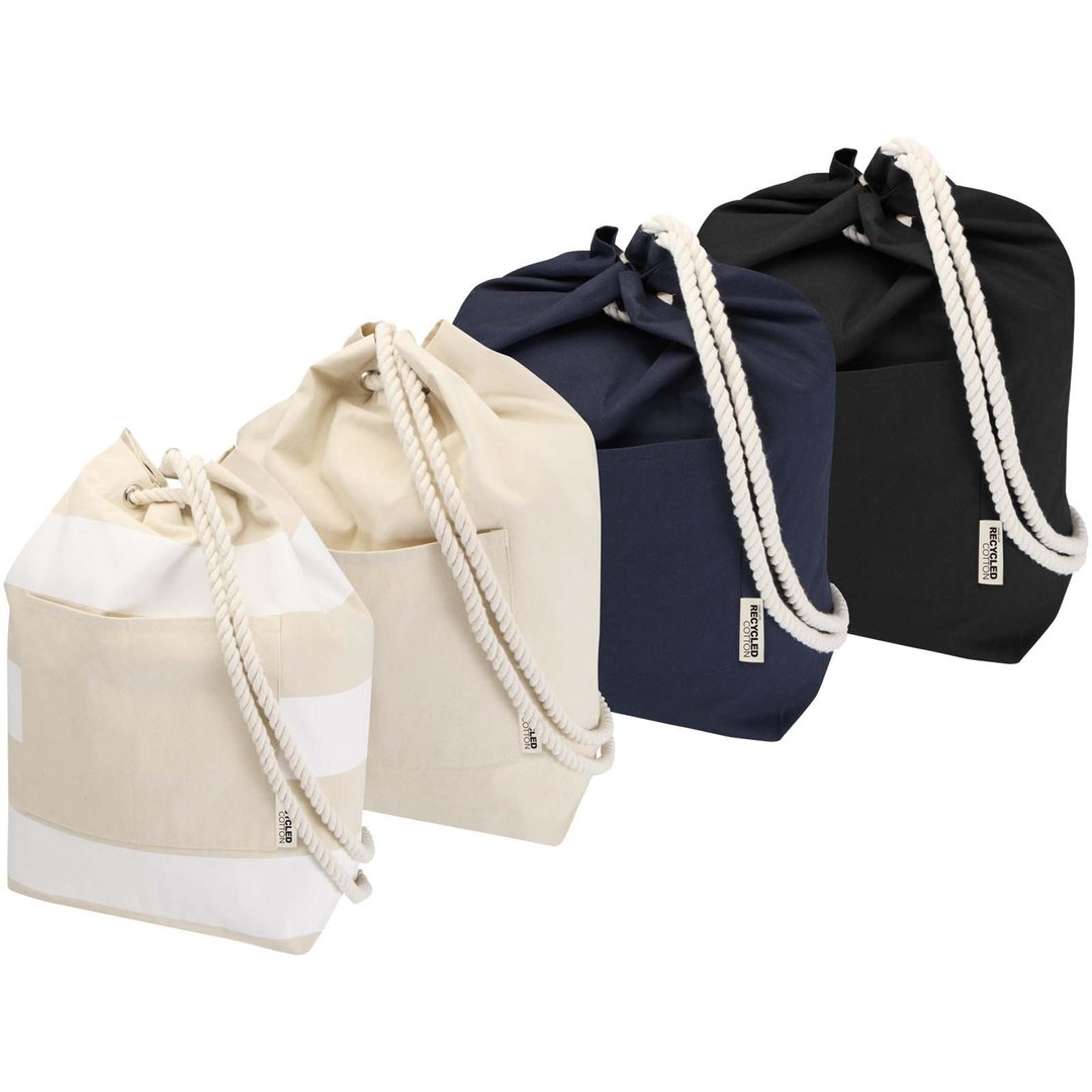 270 g/m² GRS-zertifizierte Reisetasche aus Recyclingmaterial, 15 l - Anigna