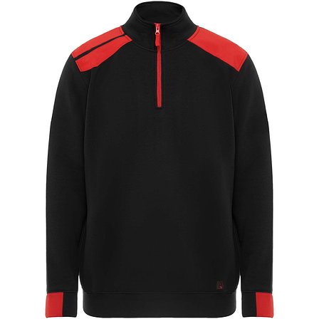 Pullover für Herren mit halbem Reissverschluss, 280 g/m2 - Anns