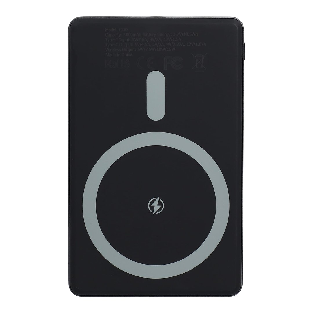 Nexus Wireless Powerbank Kompatibel mit MagSafe R-ABS 5000mAh Itaun