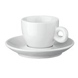 Tasse und Untertasse aus Keramik Stinate