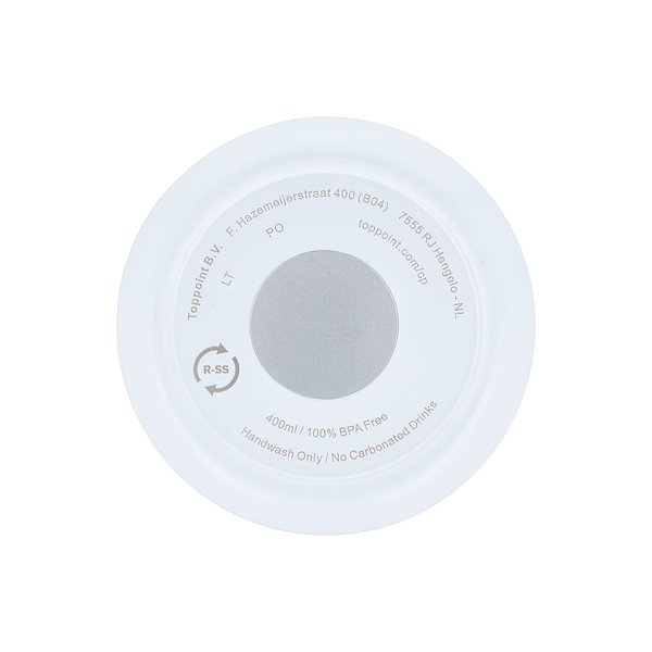 Recycelter Edelstahl-Thermobecher für Kaffee zum Mitnehmen, 400 ml Natianng