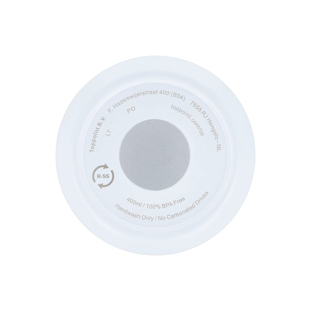 Recycelter Edelstahl-Thermobecher für Kaffee zum Mitnehmen, 400 ml Natianng