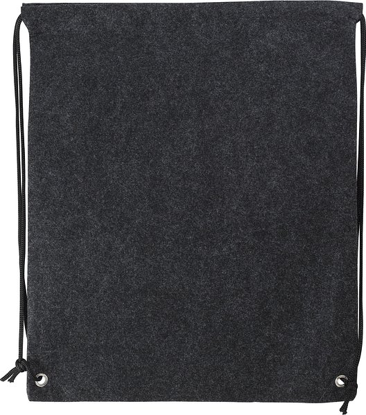 rPET-Filz-Rucksack mit Kordelzug Saregun