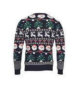 Weihnachts-LED-Pullover S/M Linana