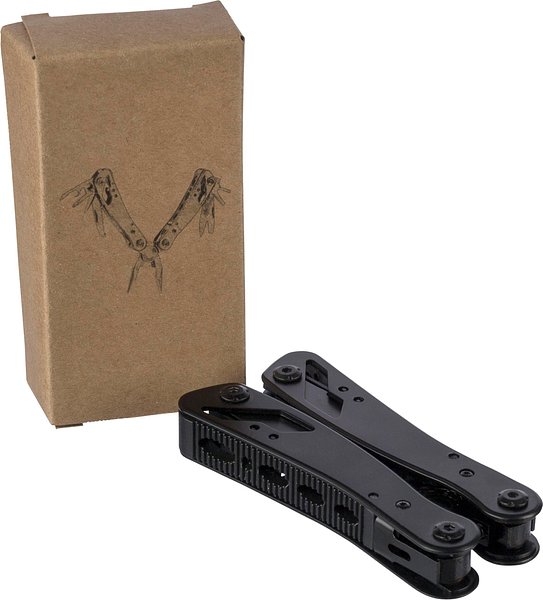 Schwarzes Aluminium-Multitool Lurst