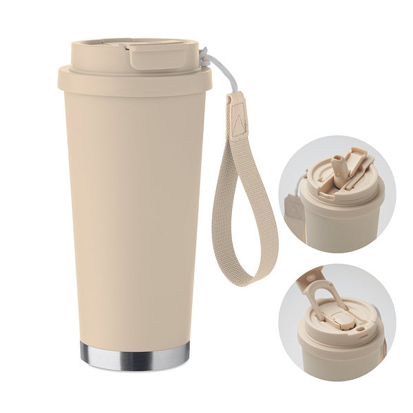 Doppelwandiger Trinkbecher 500ml Andrioli