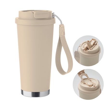 Doppelwandiger Trinkbecher 500ml Andrioli