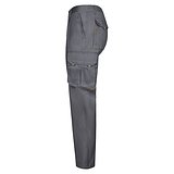 Zweifarbige Twill-Hose mit mehreren Taschen (200 g/m²), aus Baumwolle (35 %) und Polyester (65 %) Leenico