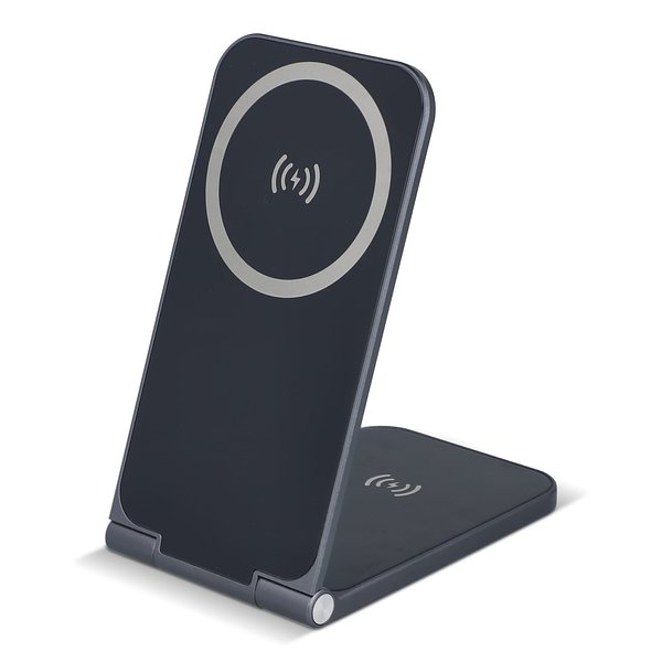 2255 - Zero 2 in 1 Drahtloses Ladegerät Kompatibel mit MagSafe Emervep