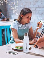 Trinkflasche RPET 600ml Renath