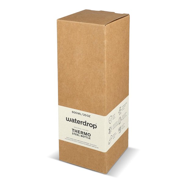 Edelstahlflasche mit Bambusdeckel 600 ml Oriköbi