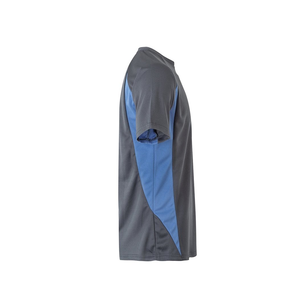 Zweifarbiges technisches T-Shirt mit Bird-Eye-Design (160 g/m²), aus Polyester (100%) Dumerix