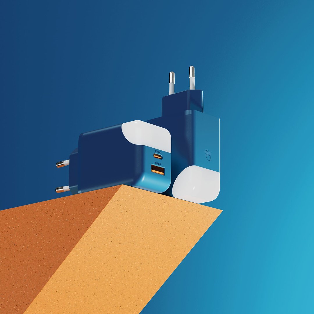 Ice-G 65W GaN Netzadapter Neling