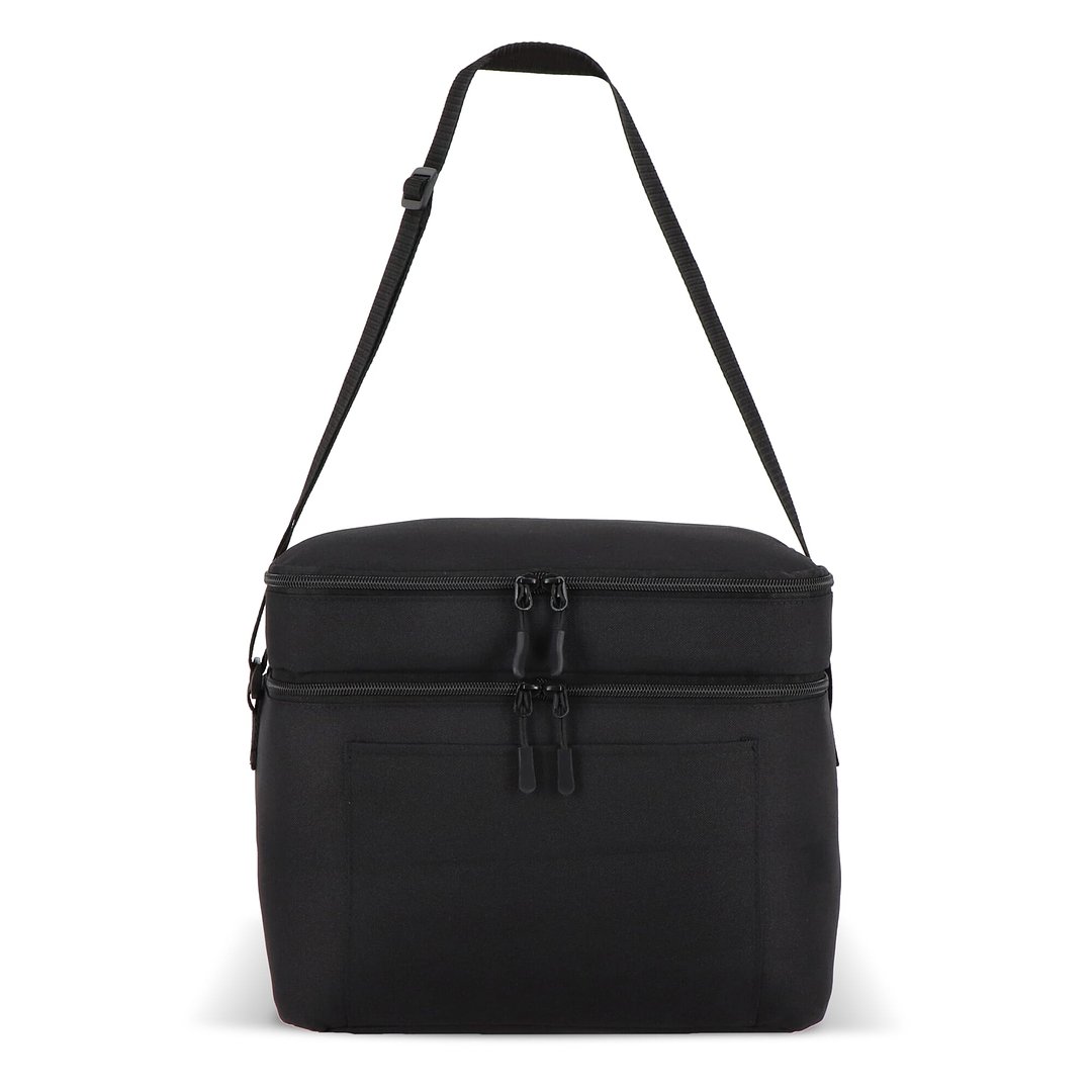 R-PET 600D Kühlbeutel mit zwei Fächern 30 x 20 x 25 cm 15 l Vigeliun