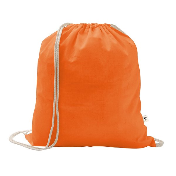 Rucksack aus recycelter Baumwolle (70%), Polyester (30% rPET) (140 g/m²) Giunrg
