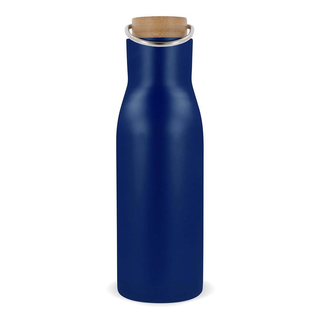 Isolier-Flasche mit Bambusdeckel, 500ml Miriori