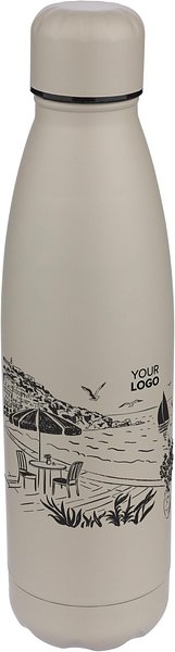 Recycelte doppelwandige Trinkflasche 500 ml Fenchlite