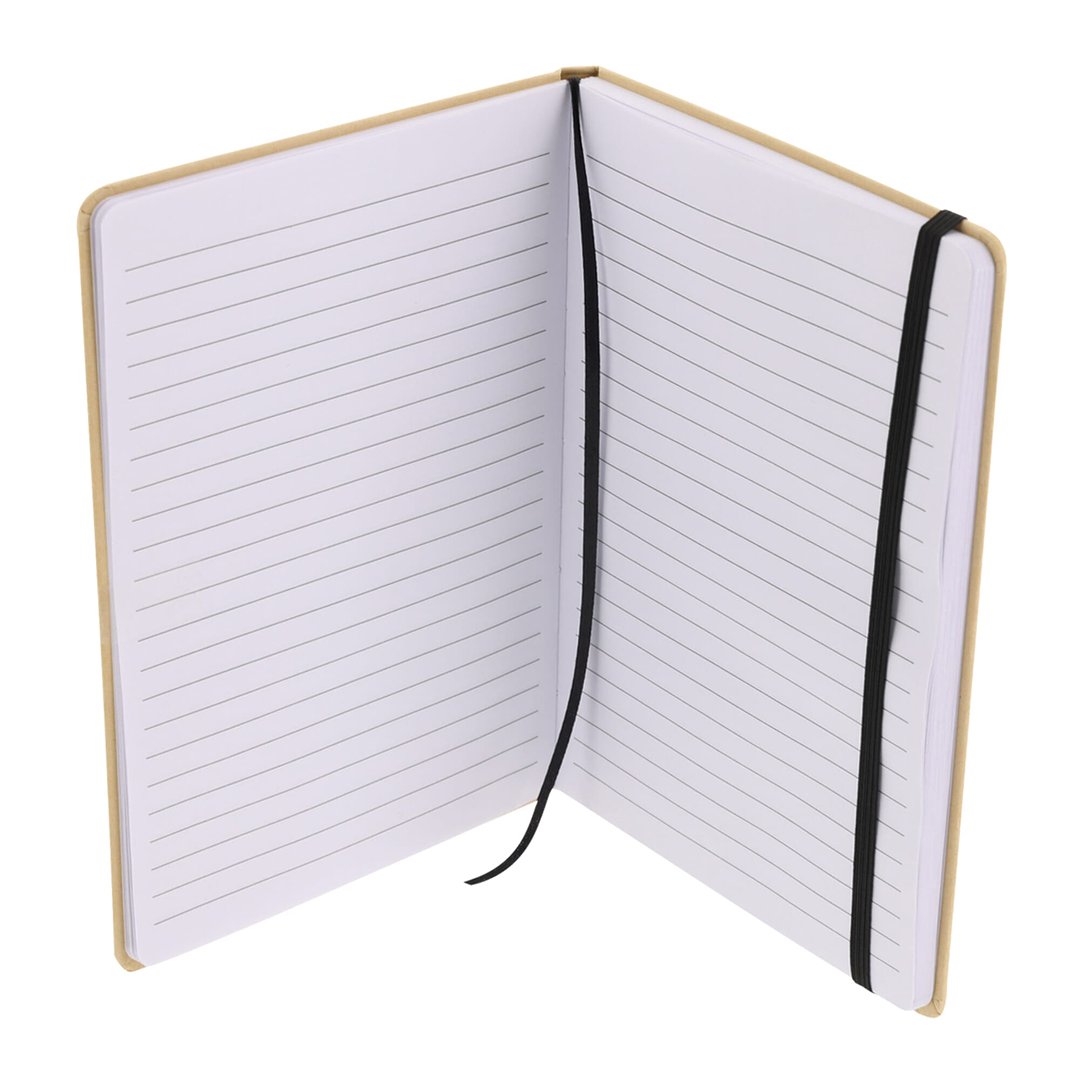 Notizbuch aus Karton mit runden Ecken A6 Paulannia