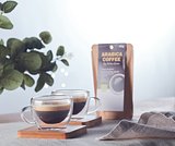 Set mit 2 Espressogläsern Betongi