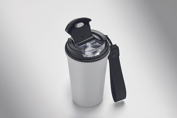 Becher recy. Edelstahl 400ml Anicorio