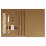 Briefpapier-Set aus Recycling-Papier Jürgat