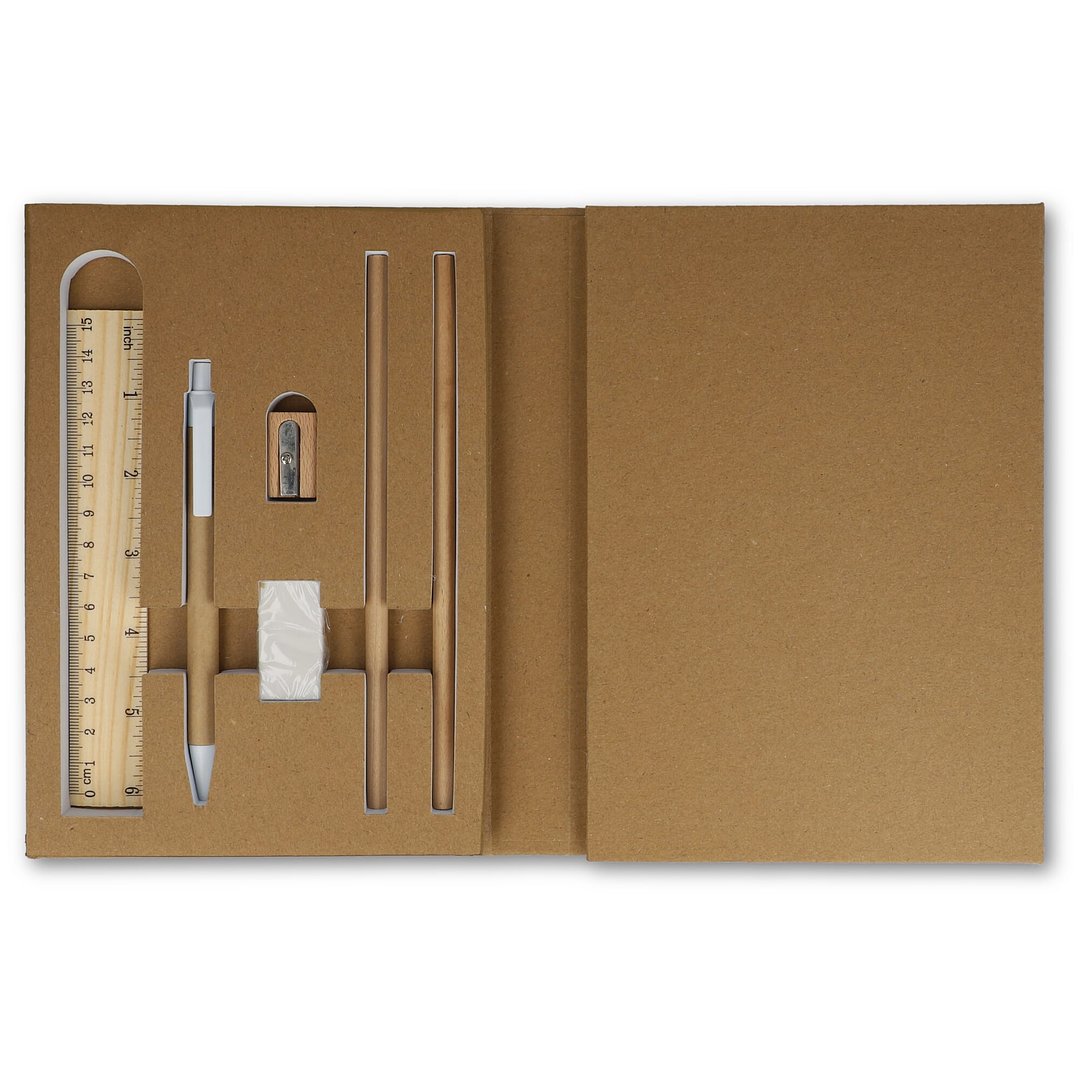 Briefpapier-Set aus Recycling-Papier Jürgat