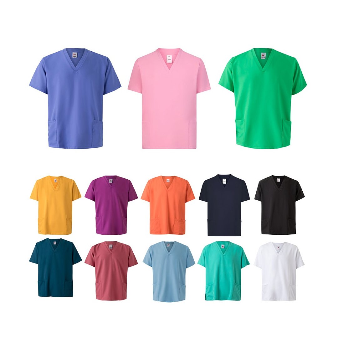 Kurzarm-Tunika (140 g/m²), aus 100 % Mikrofaser Doldivign