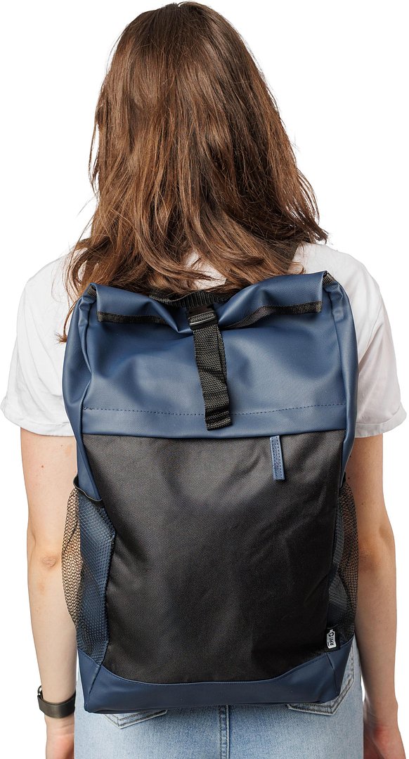 Roll-Top-Rucksack Waluolf | Recycelt | Wasserabweisend