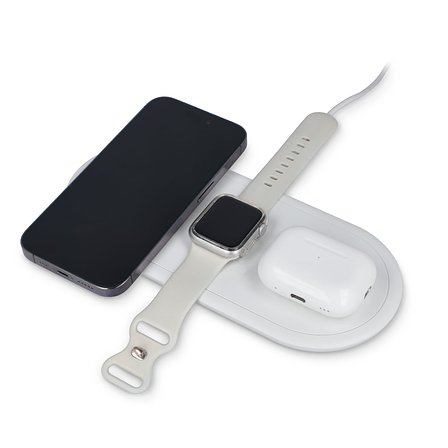 3-in-1 15W Drahtloses Ladegerät für Handys, Apple Watch und AirPods. Durin