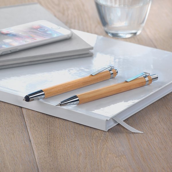 Schreibset aus Bambus Benias