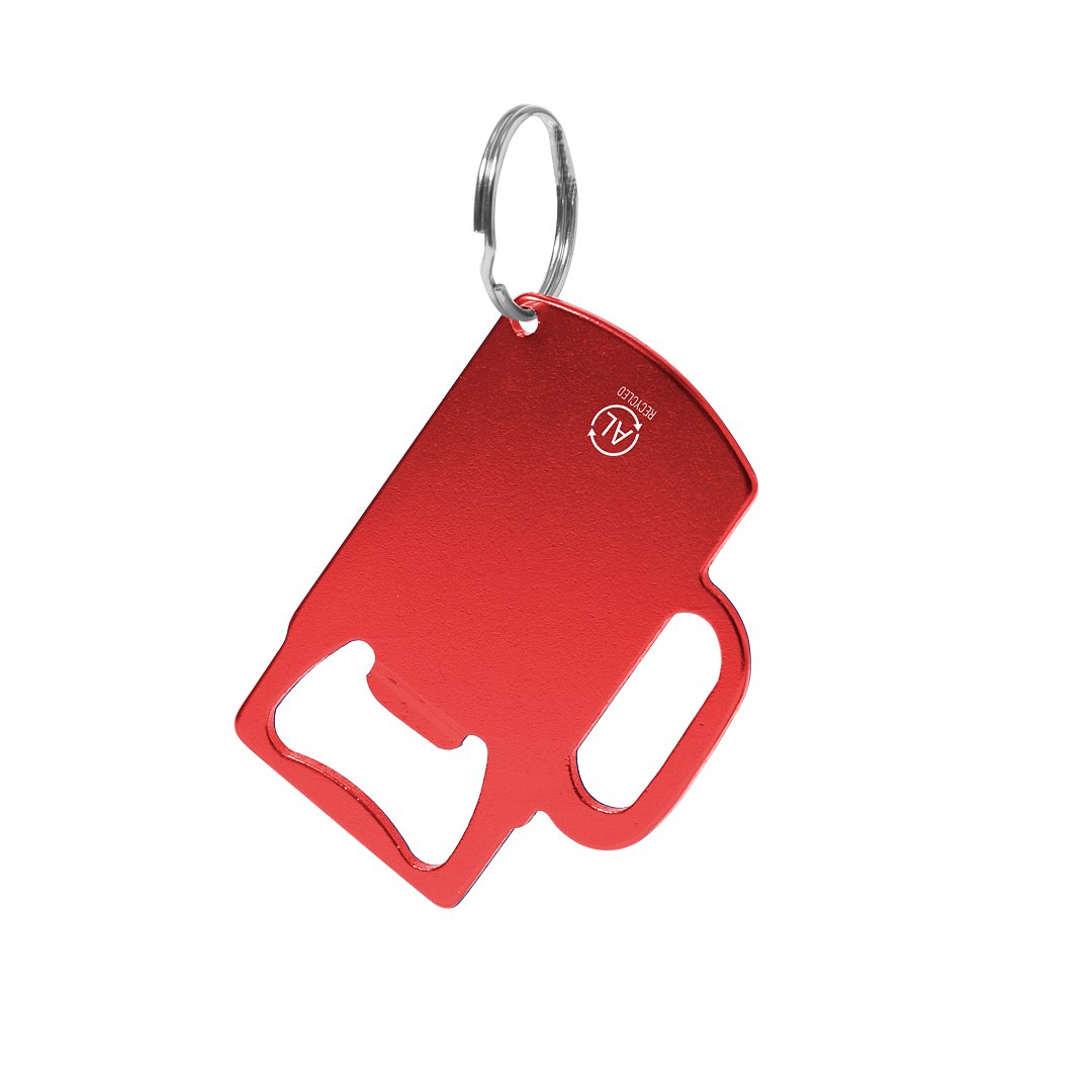 Schlüsselanhänger Flaschenöffner Idman